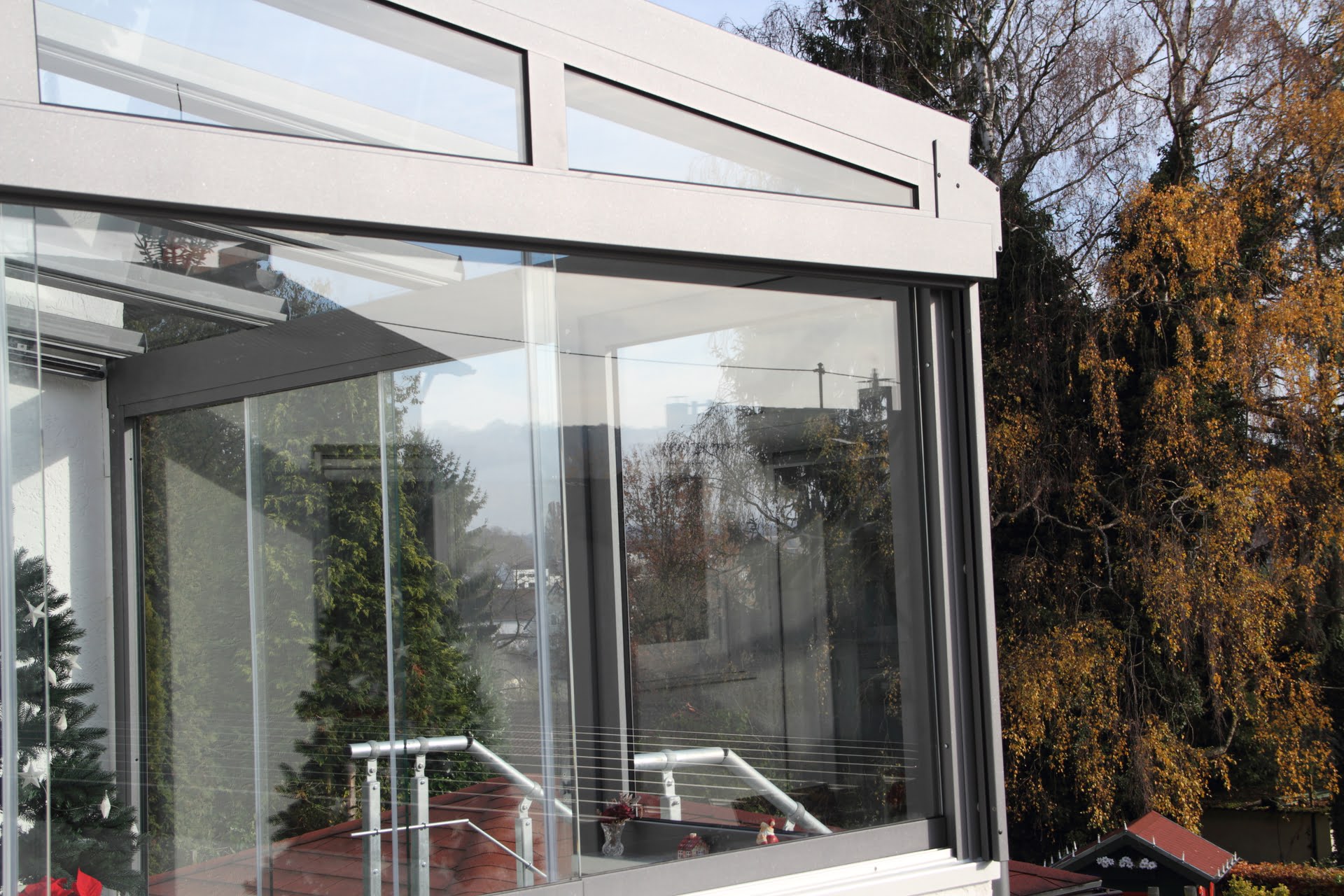 Étagère en Verre sur Mesure : maximiser l’espace avec panache ! 2 Veranda sur mesure en verre